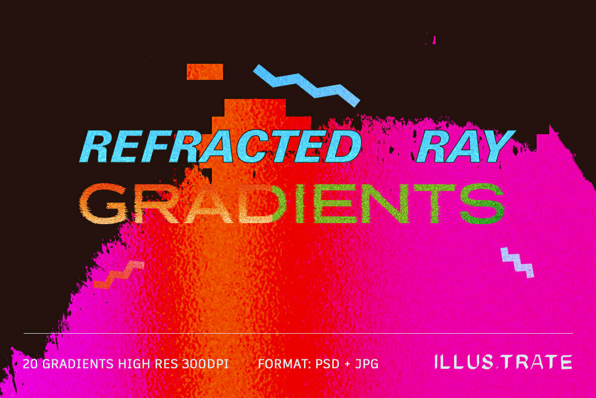 Refracted Ray Gradient Textures 1