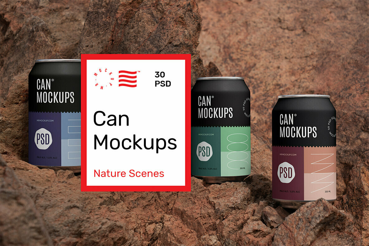 Can Mockups   Nature Scenes 1