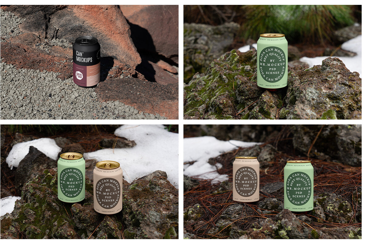 Can Mockups   Nature Scenes 11
