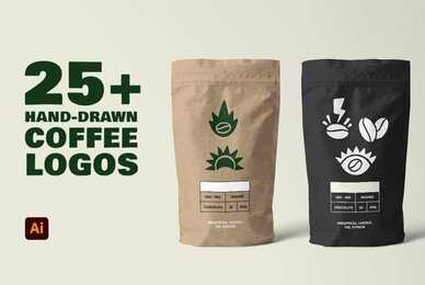 Hand Drawn Coffee Logos