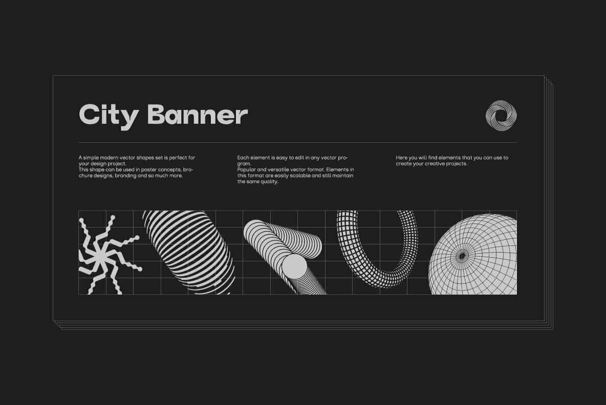 Brutalism Vector Shapes 2