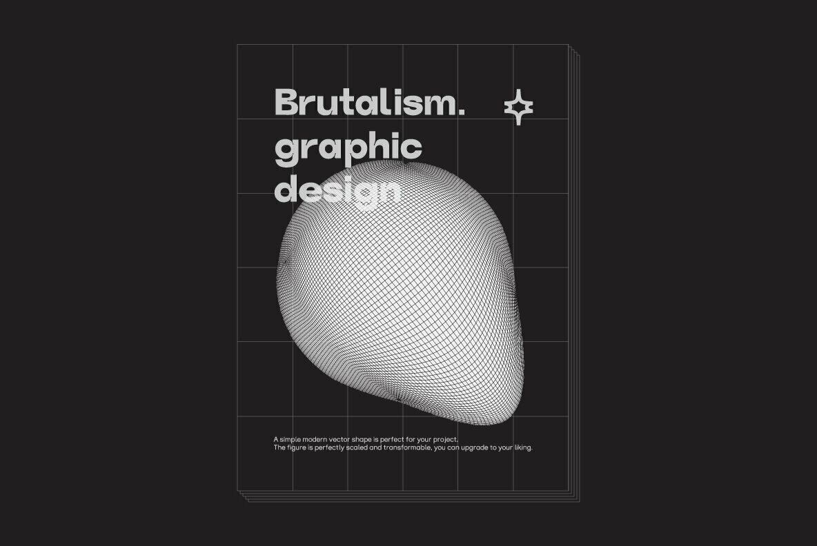 Brutalism Vector Shapes 3