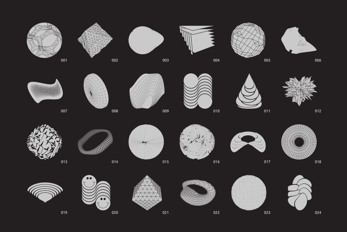 Brutalism Vector Shapes 6