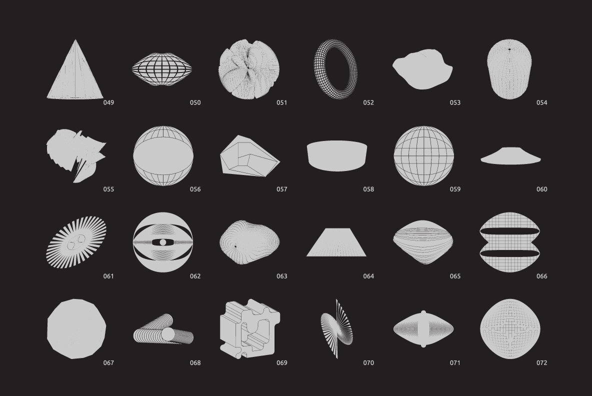 Brutalism Vector Shapes 8