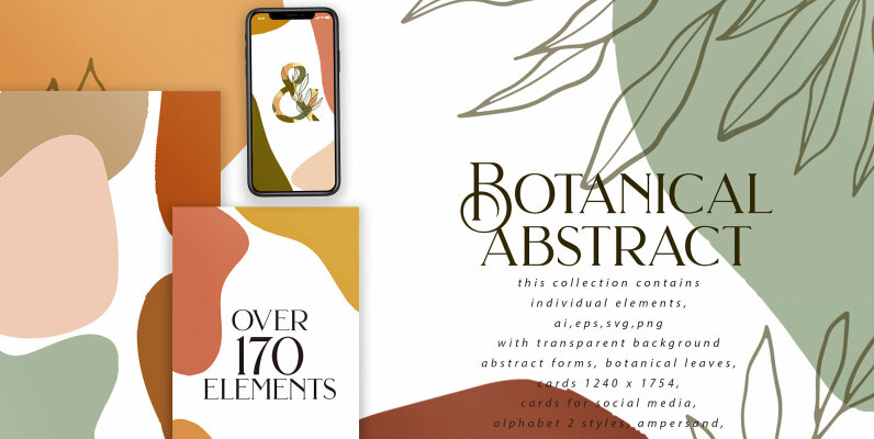 Botanical Abstract Collection