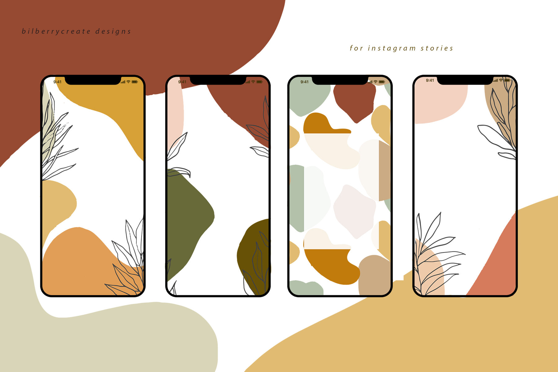 Botanical Abstract Collection 7