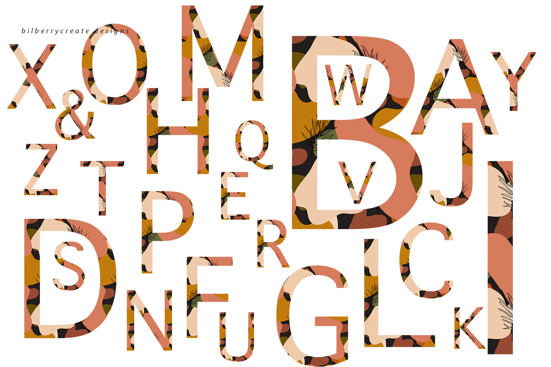 Botanical Abstract Collection 9