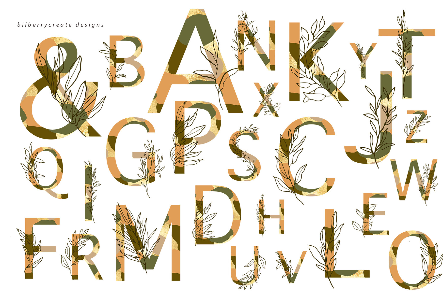 Botanical Abstract Collection 10