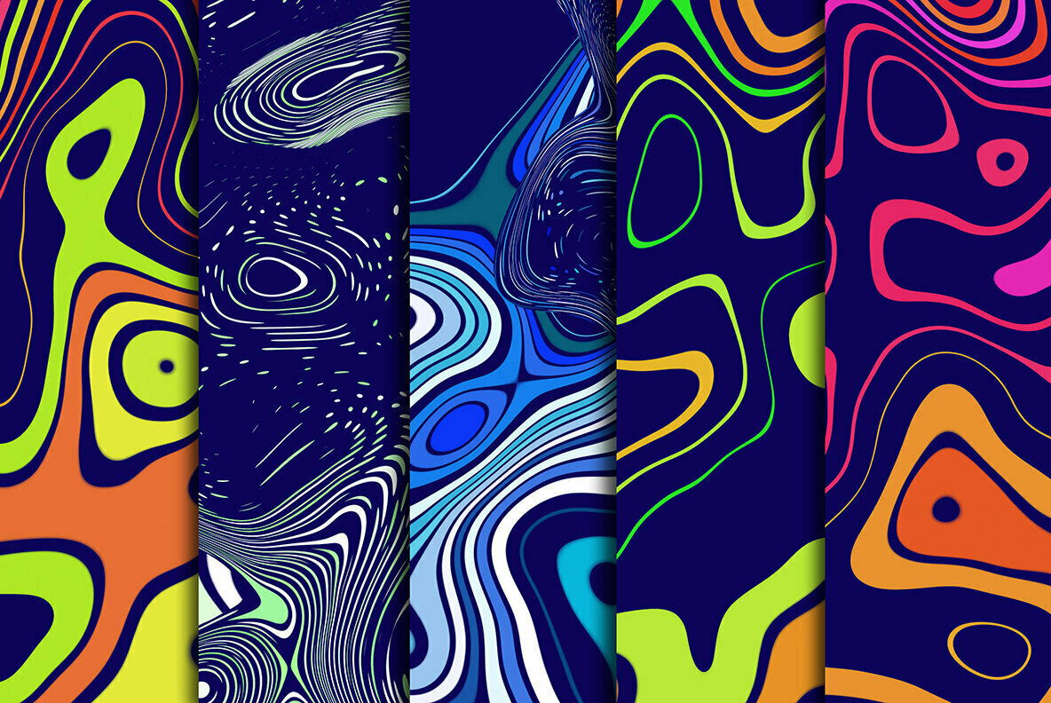 Wave Backgrounds 4 3