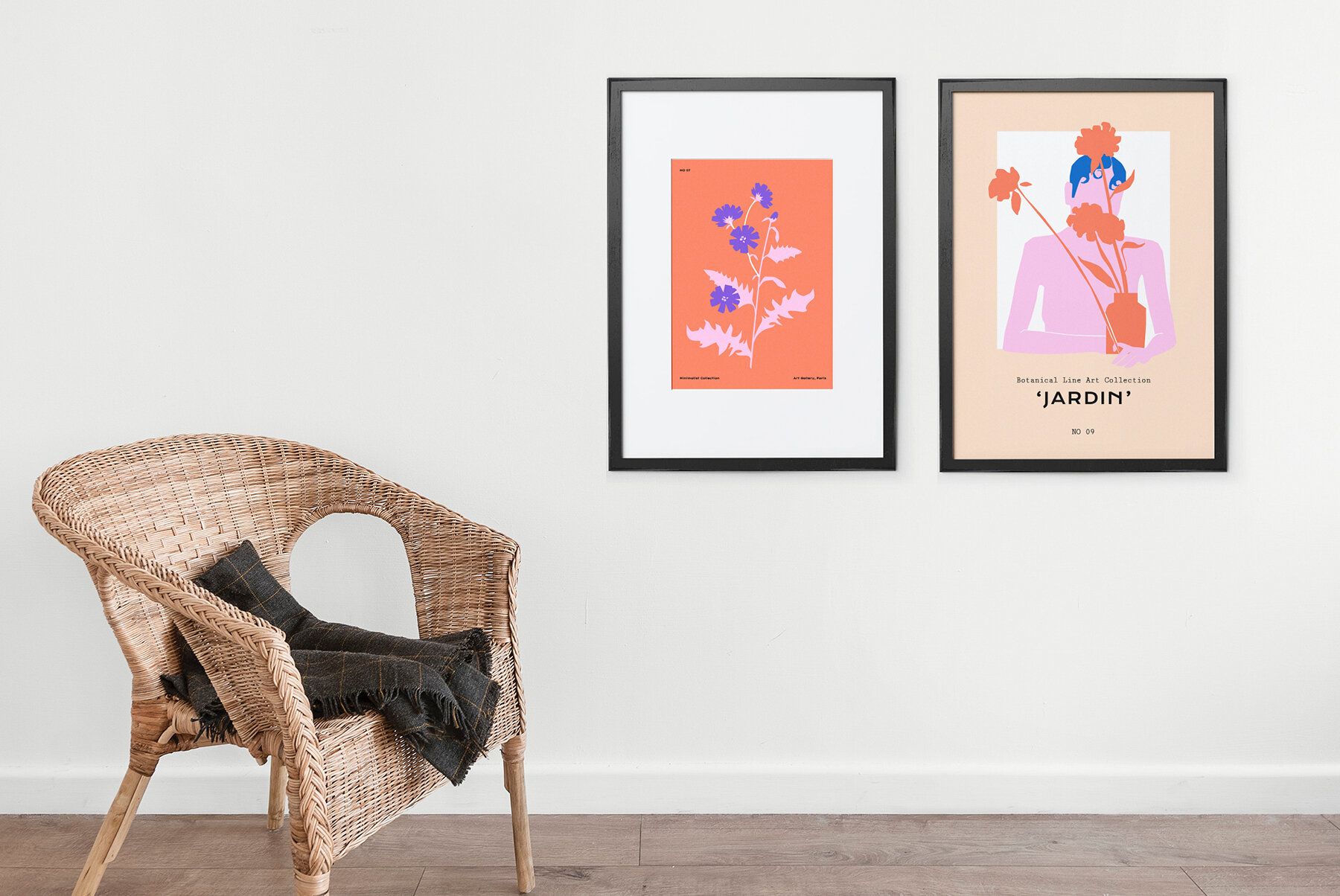 Abstract Floral Poster Collection 9