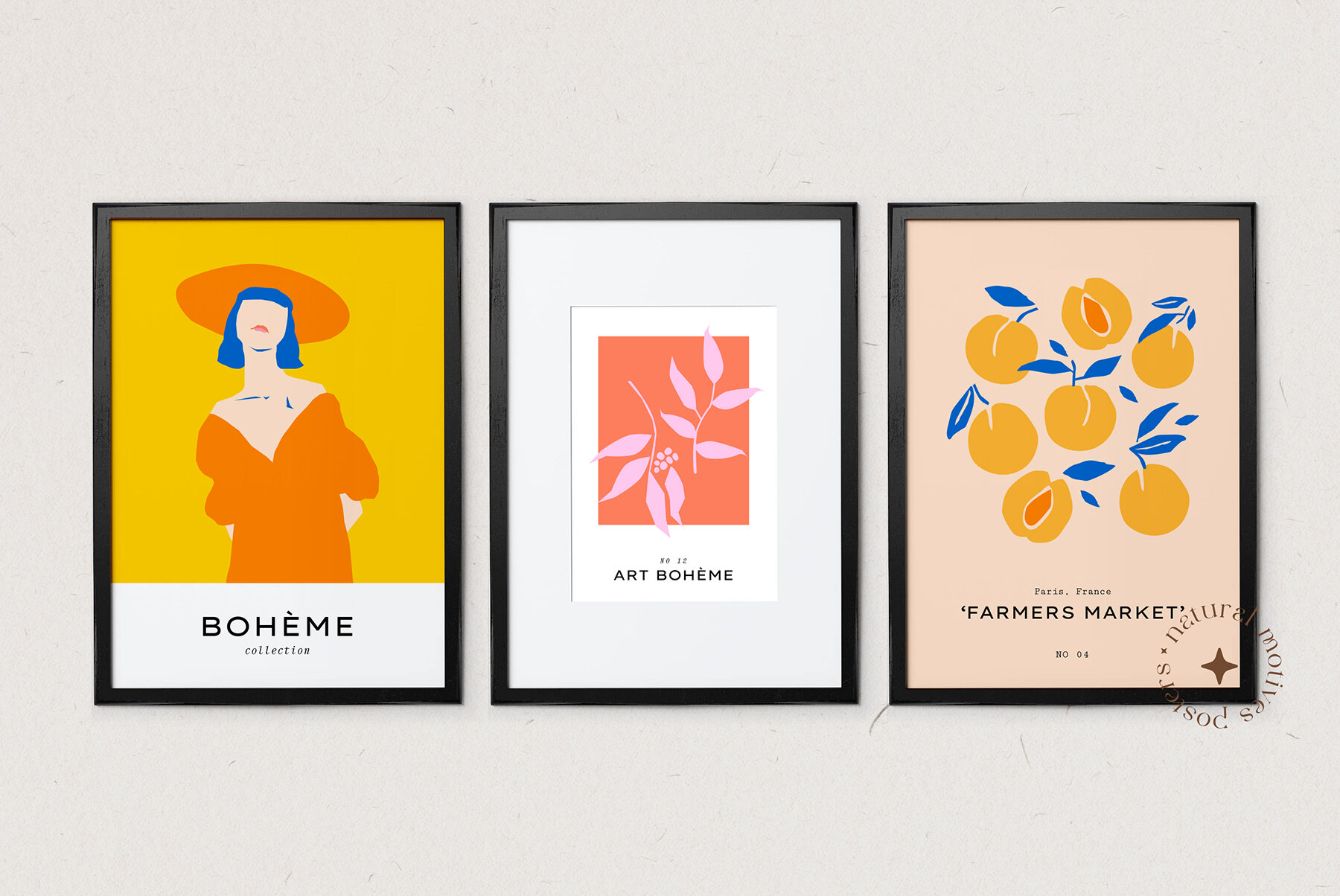 Abstract Floral Poster Collection 10