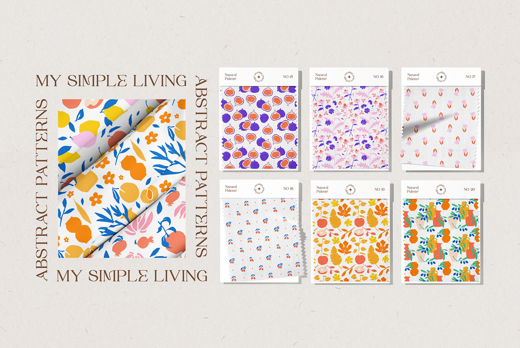Abstract Floral Poster Collection 16