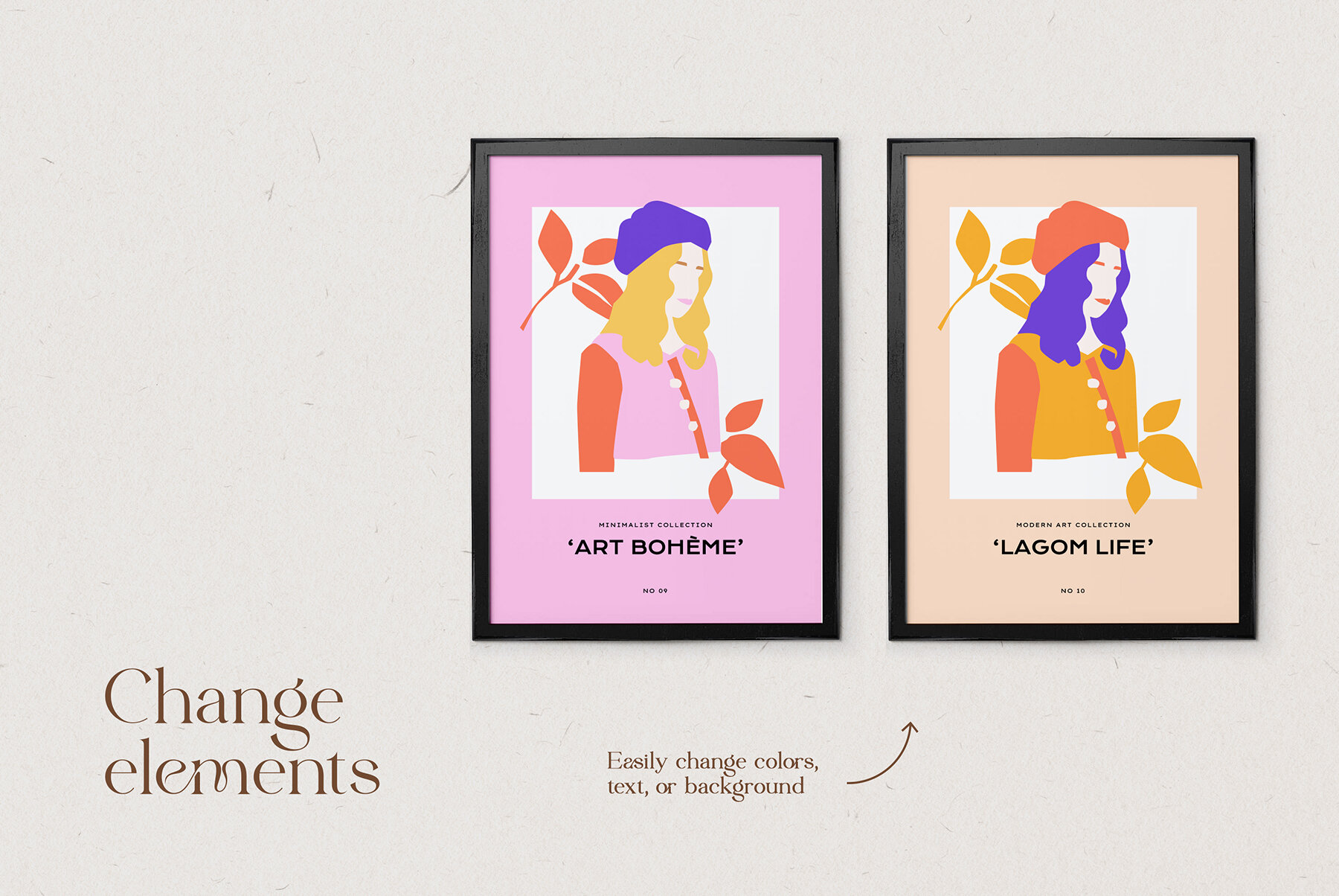 Abstract Floral Poster Collection 20