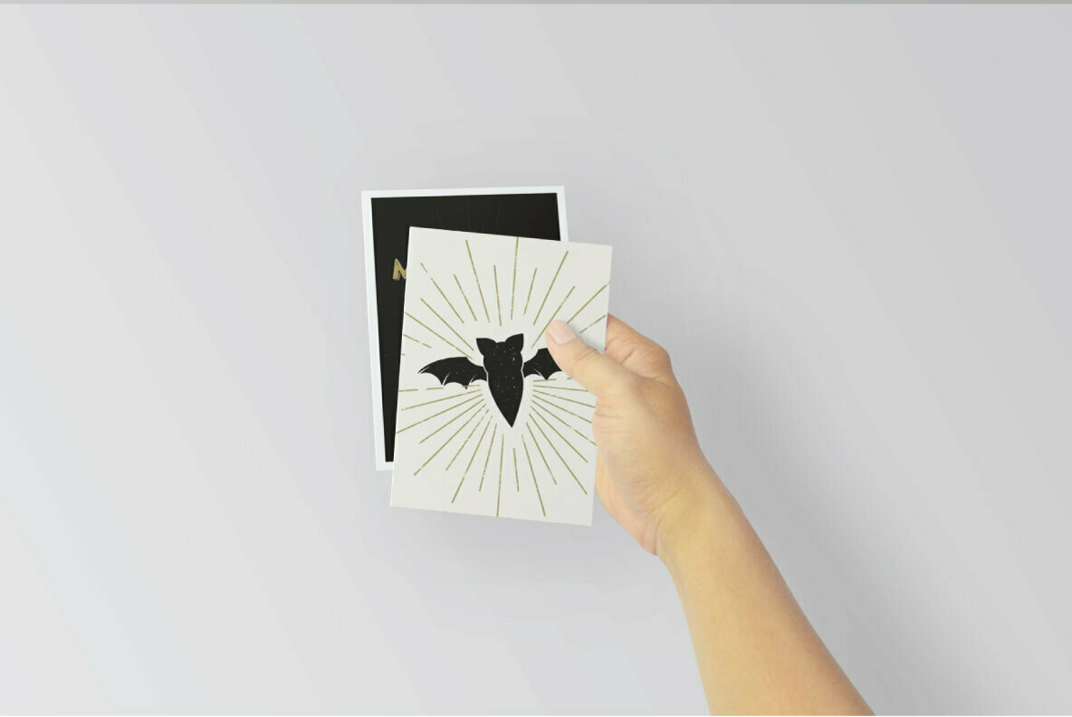 A6 Flyer Postcard Mockup 3