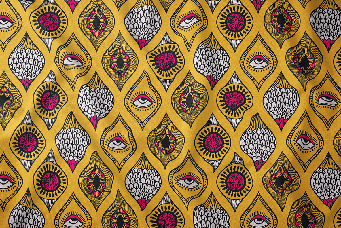 African Ankara Wax Patterns Set 2 4