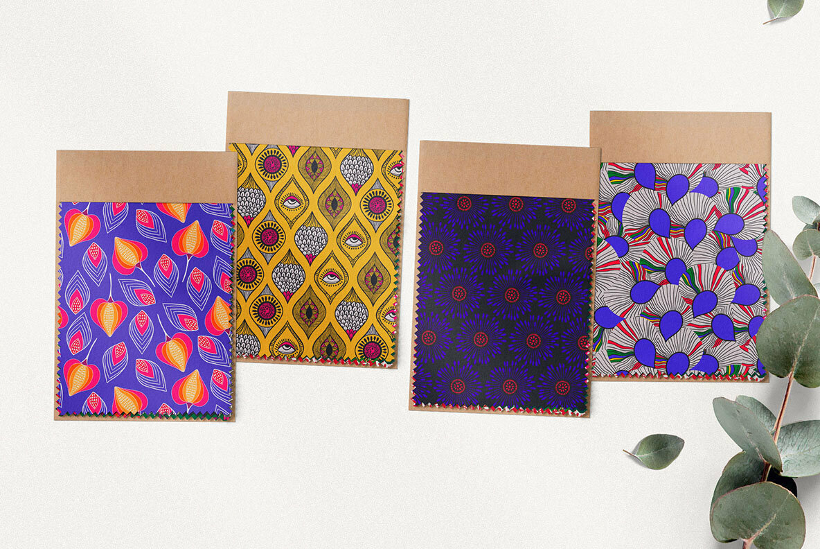 African Ankara Wax Patterns Set 2 5