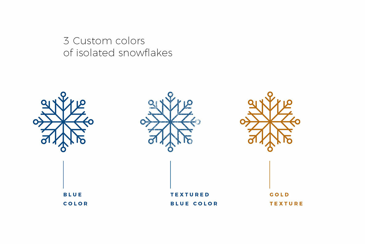 Northern Textures and Snowflakes 4