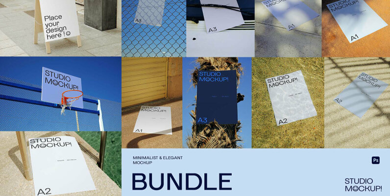 Posters Mockup Bundle