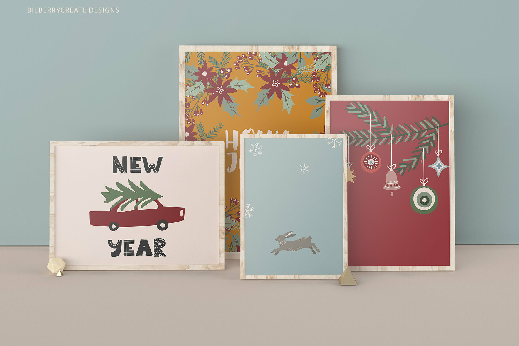 HAPPY XMAS Art Set 5