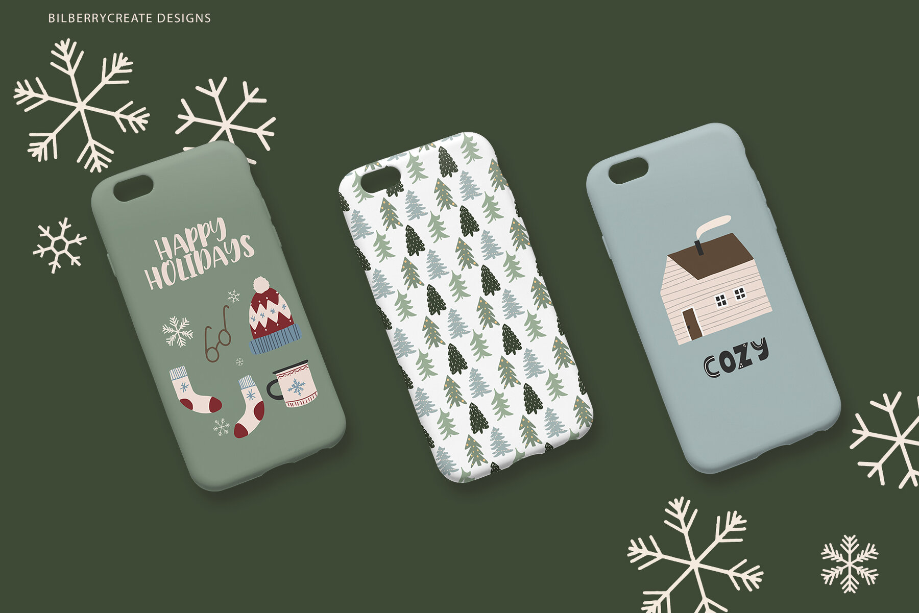 HAPPY XMAS Art Set 9