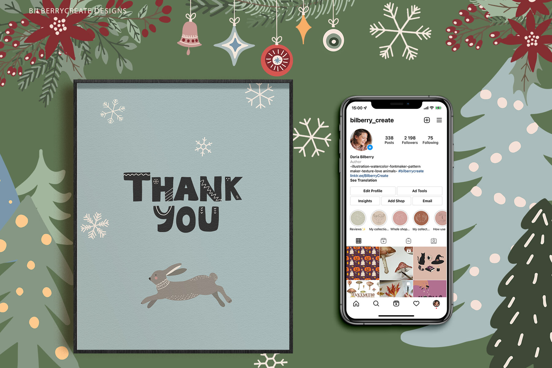 HAPPY XMAS Art Set 13