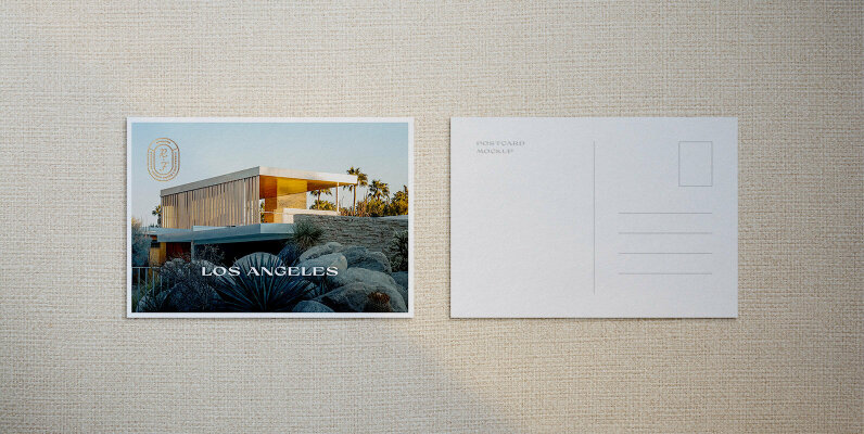 Correo Postcard Mockups