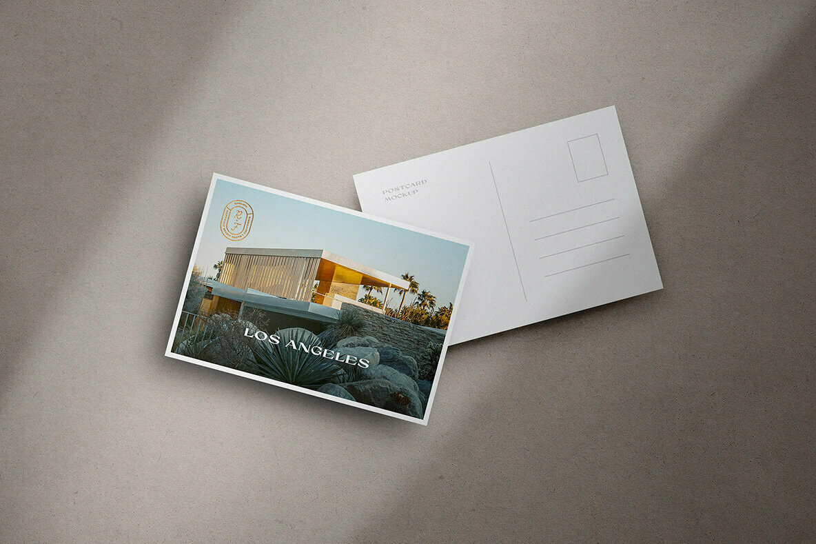 Correo Postcard Mockups 3