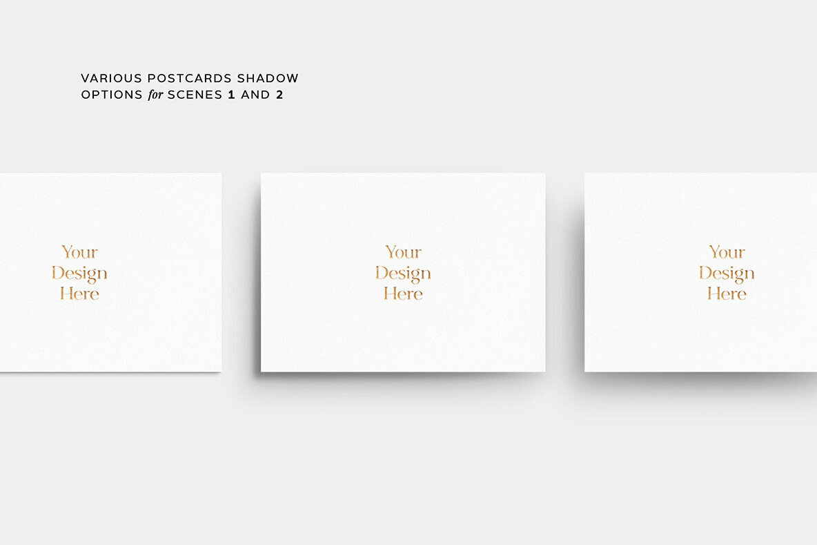 Correo Postcard Mockups 4