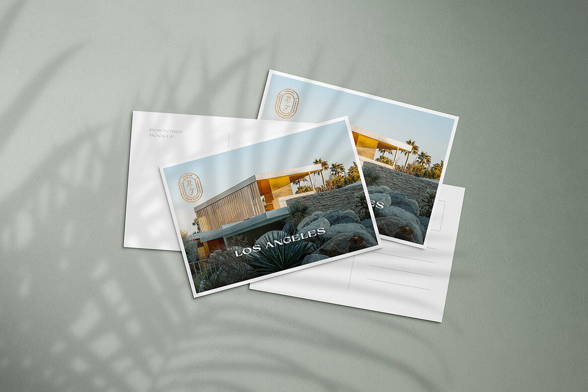 Correo Postcard Mockups 6