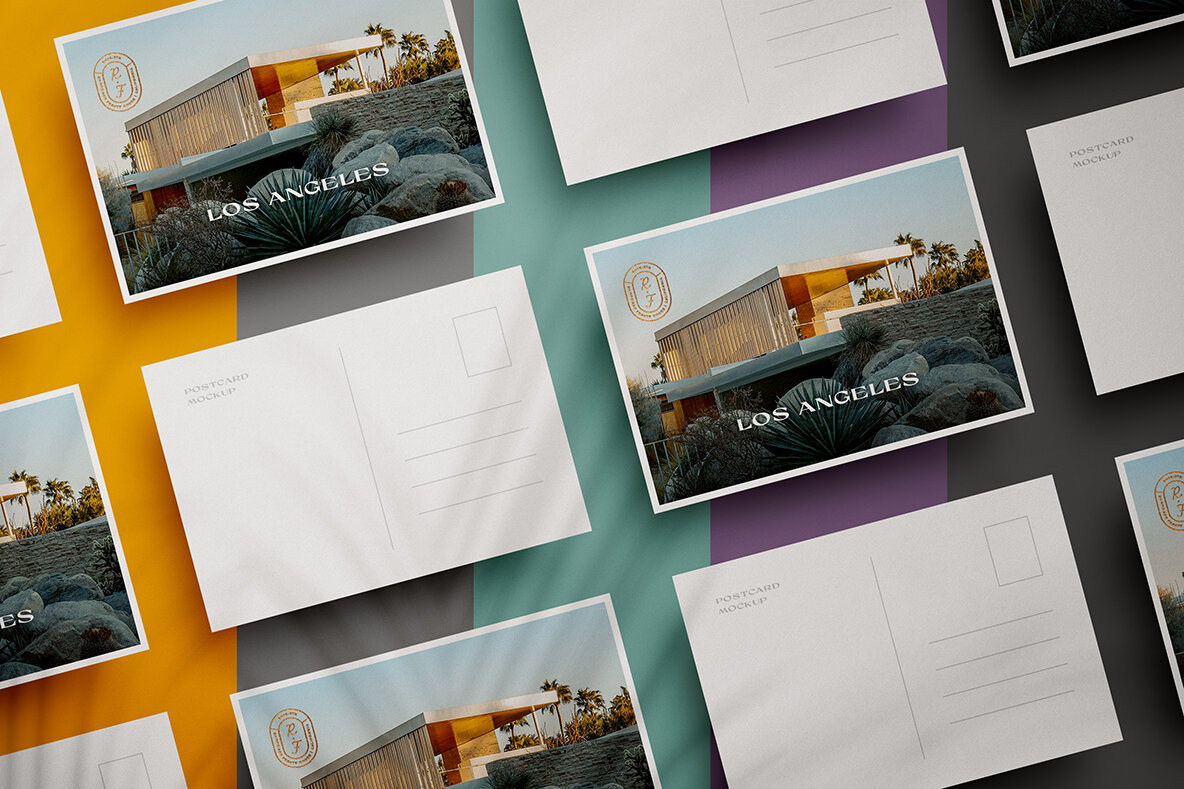 Correo Postcard Mockups 8