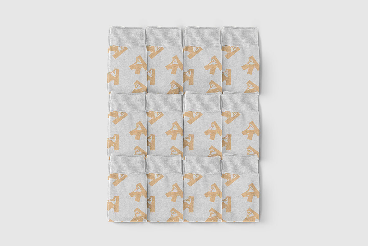 Socks Set Mockup 11