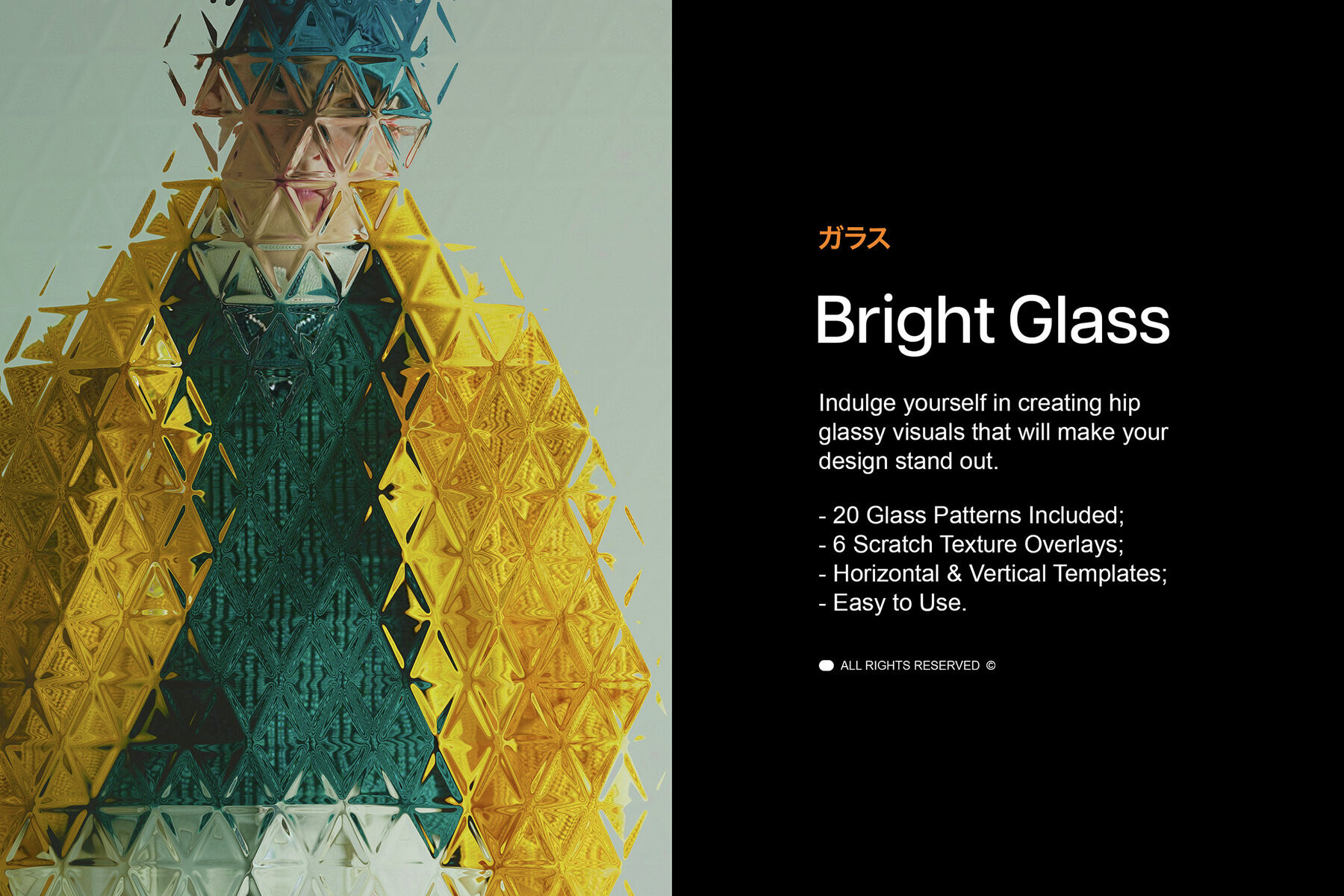 Refraction   Distortion Glass Photo Effect 2