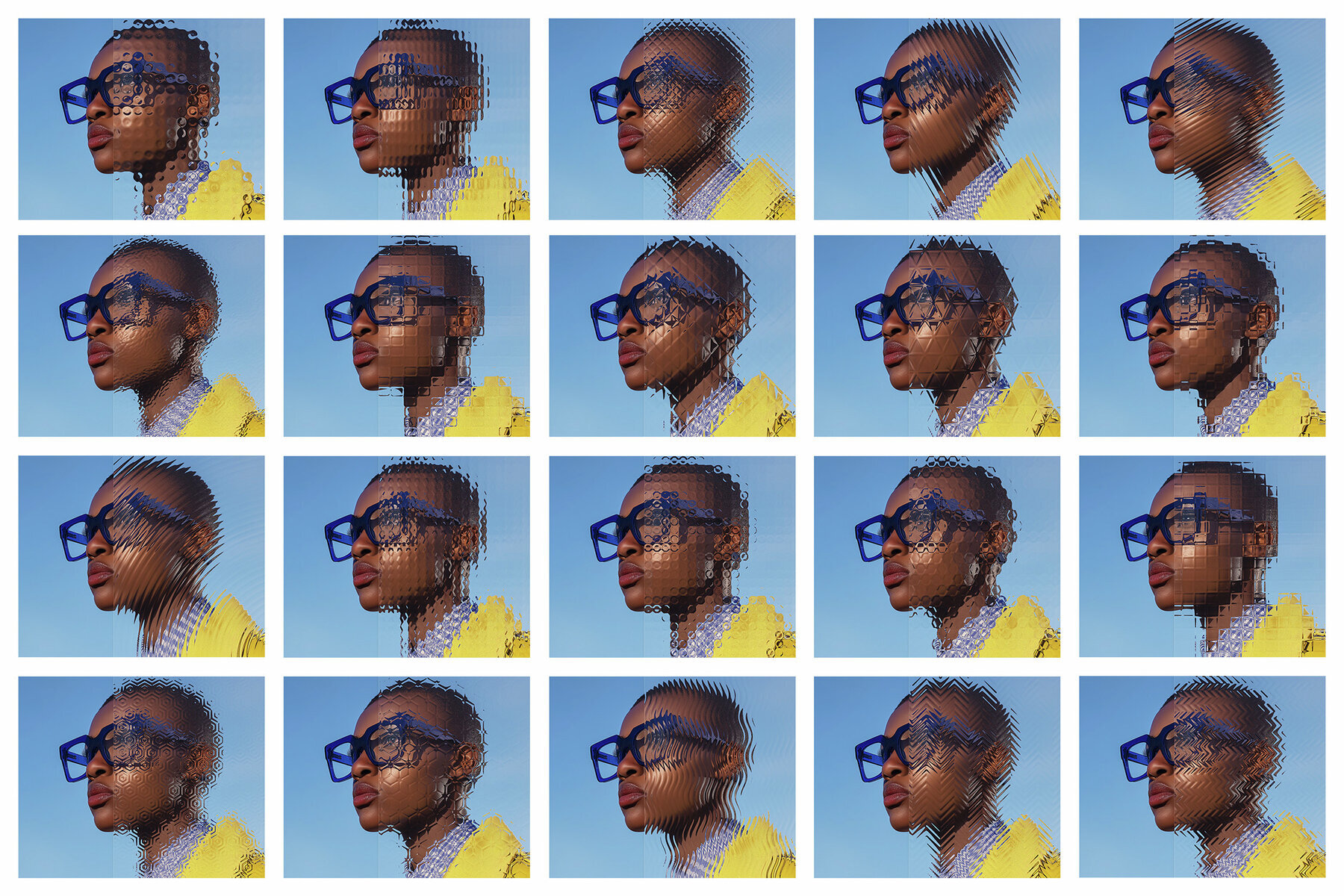 Refraction   Distortion Glass Photo Effect 3