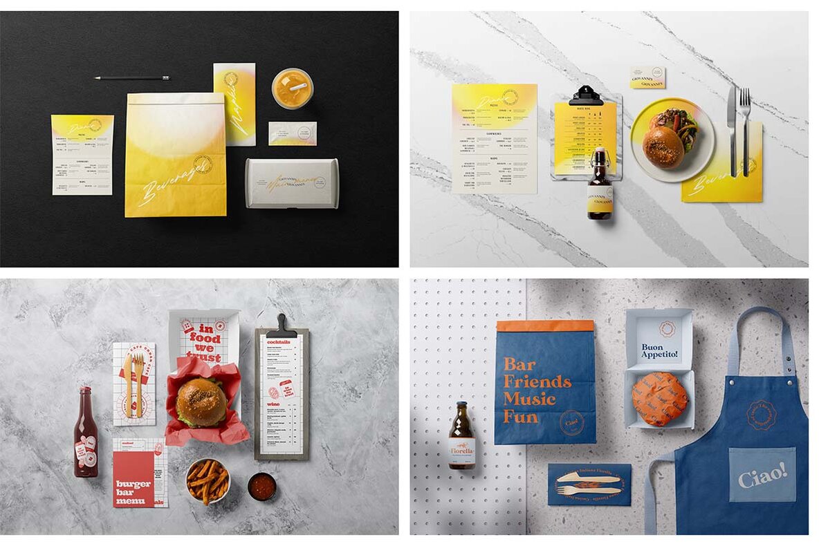 Burger Mockups   Scene Creator 15