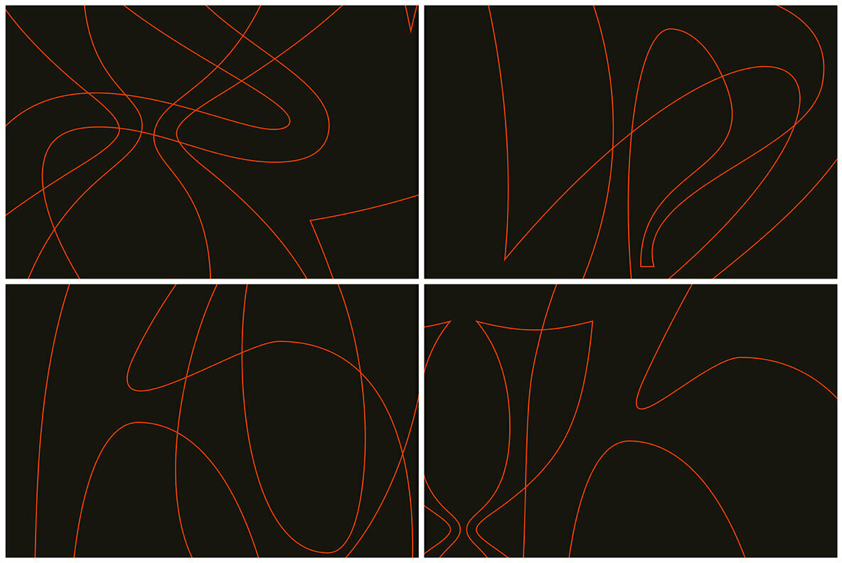 Contour   Edgy Vector Illustration 3