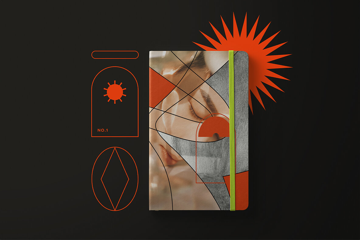 Contour   Edgy Vector Illustration 8