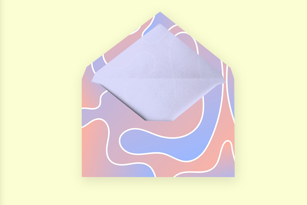 Aqua Flow Abstract Artwork 7