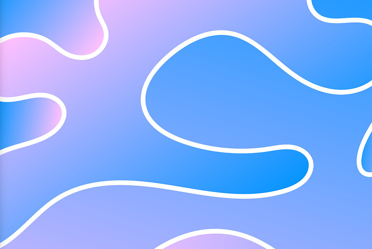 Aqua Flow Abstract Artwork 10