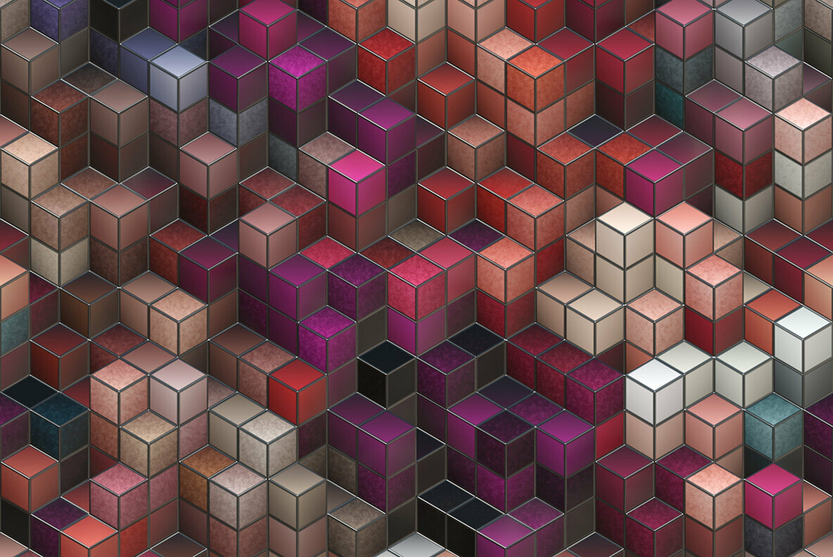 Colorful Cube Backgrounds 4
