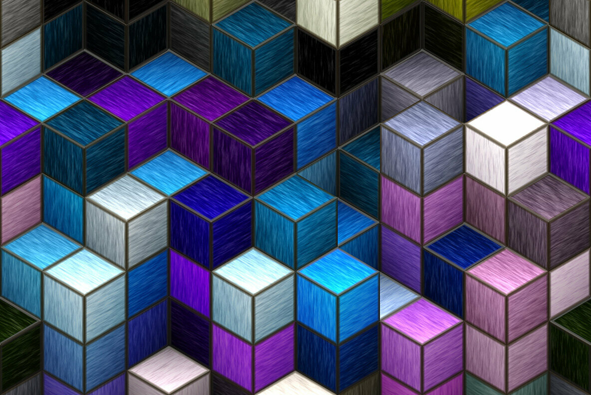 Colorful Cube Backgrounds 5