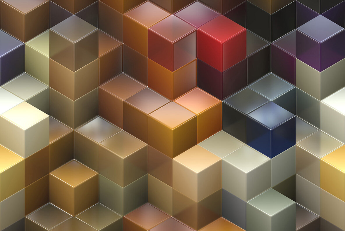 Colorful Cube Backgrounds 6