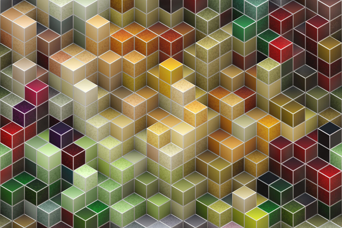 Colorful Cube Backgrounds 8
