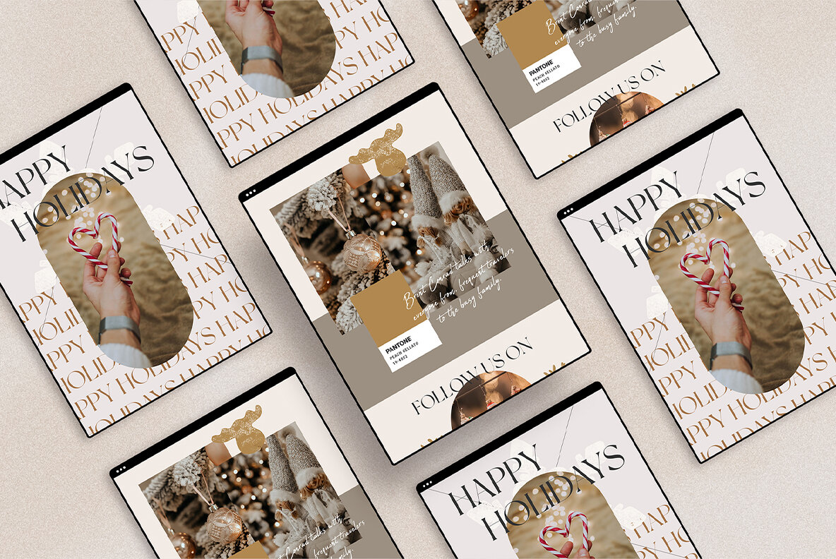 Christmas Newsletter Templates Pack Christmas Newsletter Templates Pack
