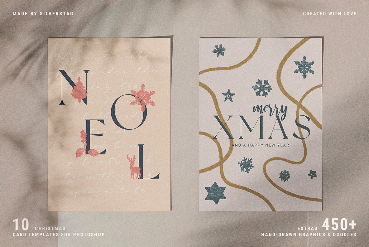 Christmas Newsletter Templates Pack Christmas Newsletter Templates Pack