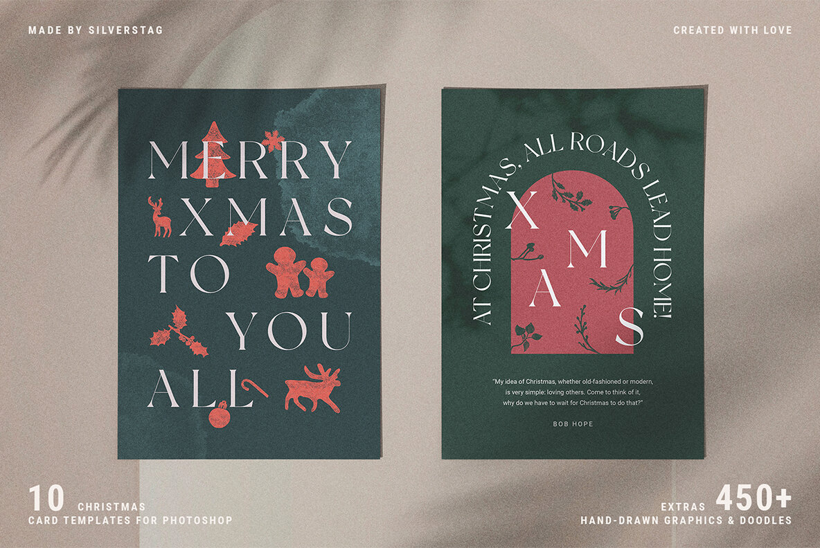 Christmas Newsletter Templates Pack Christmas Newsletter Templates Pack