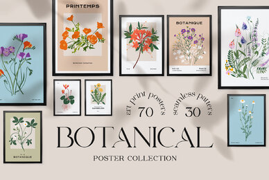 Botanical Prints Posters