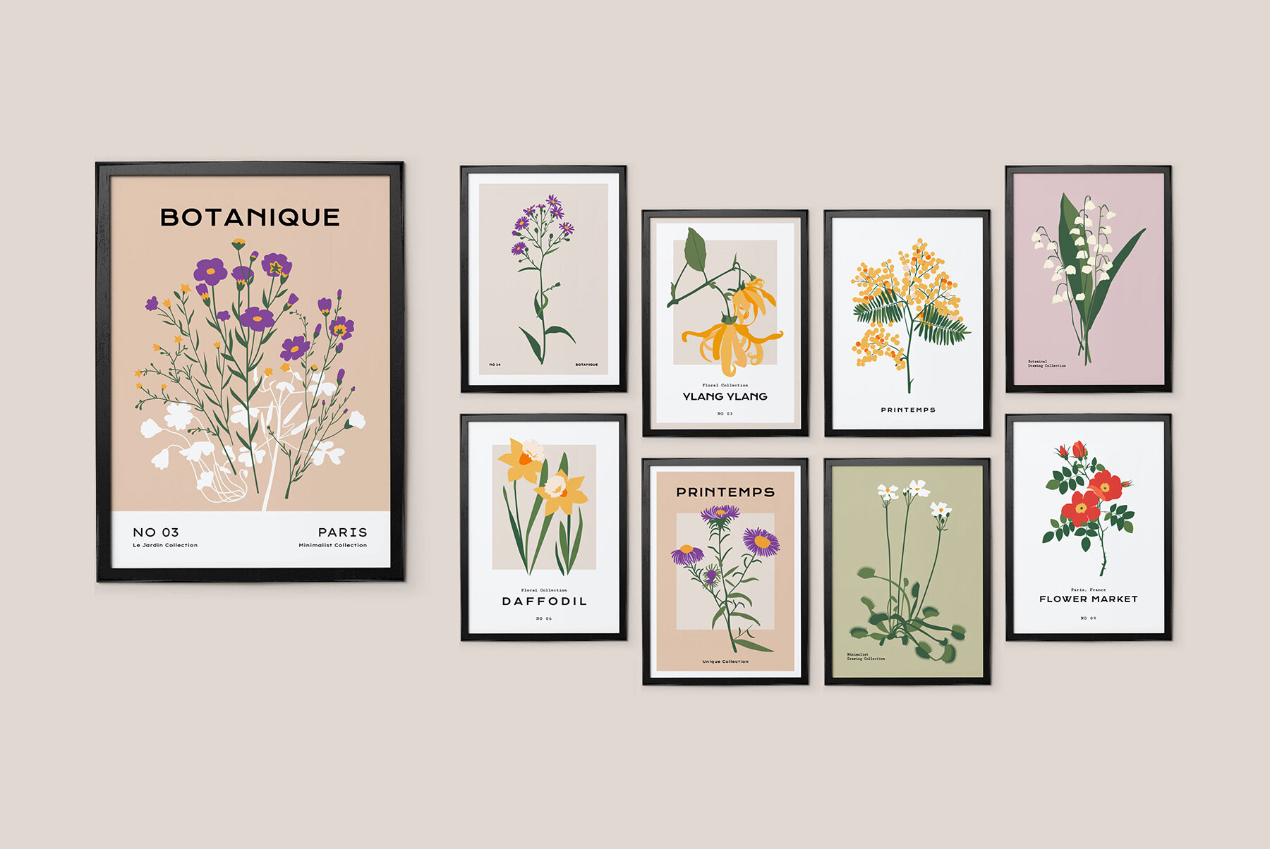Botanical Prints Posters