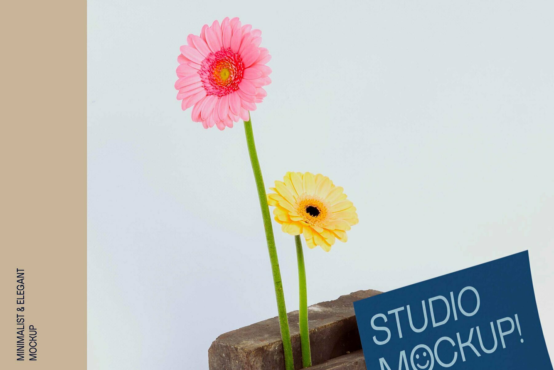 Flower A4 Mockup Brut Flower A4 Mockup Brut