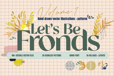 Let s Be Fronds Pattern Pack