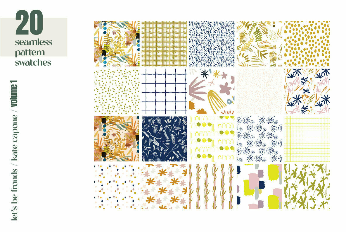 Let s Be Fronds Pattern Pack 2